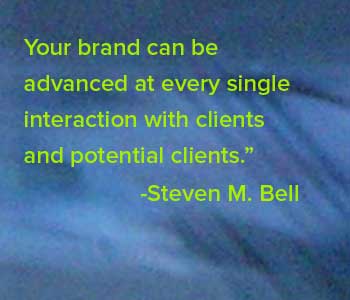 branding quote: Your brand can be advanced…