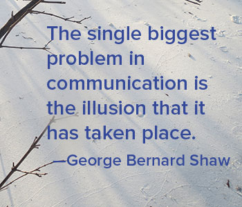 quote about communication